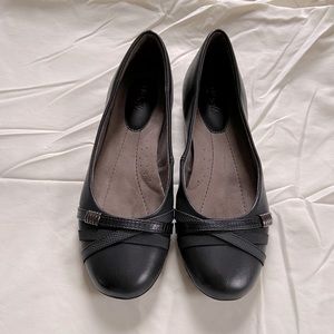 Black Sofft Dress Flats